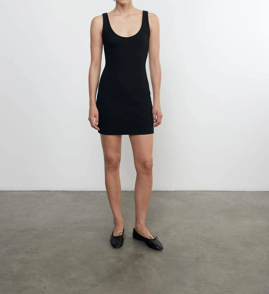 Enza Costa Enza Costa - JACQUARD TANK MINI DRESS