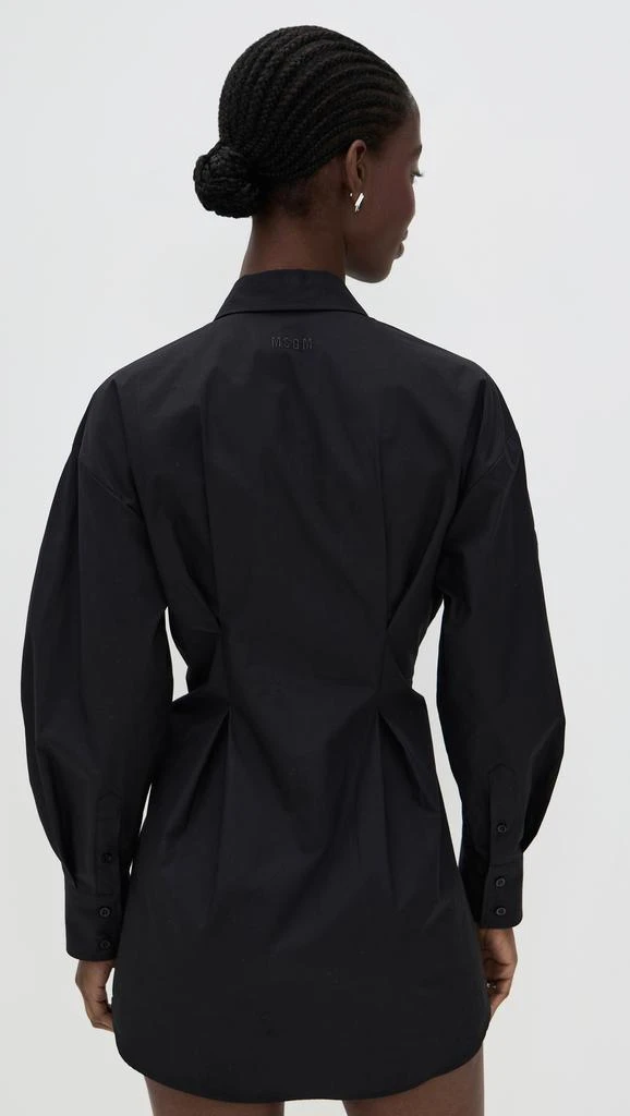 MSGM Collar Long Sleeve Mini Dress 2