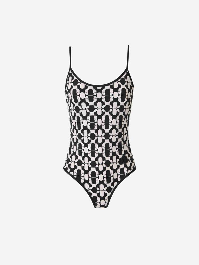 Moncler Moncler Printed Elastic Swimsuit