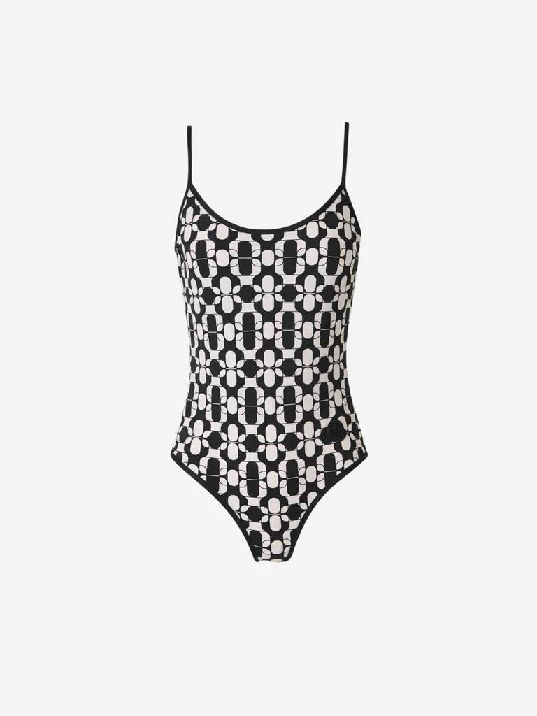 Moncler Moncler Printed Elastic Swimsuit 1