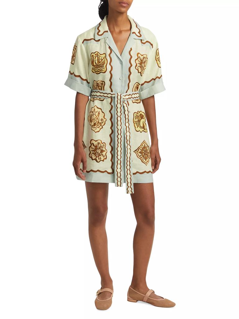 ALÉMAIS Relic Mini Shirtdress