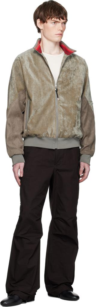 ジャケット・アウター Toga 25aw VELVET TRACK JACKET 46 Shop Khaki Velvet Track Jacket on Sale at BeyondStyle – Get 60