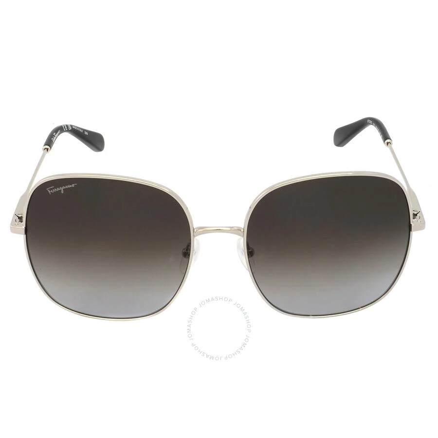 Salvatore Ferragamo Grey Gradient Square Ladies Sunglasses SF300S 041 59 1