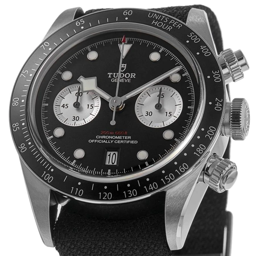 Tudor  Black Bay Chrono Automatic Black Dial Steel Men's Watch 2