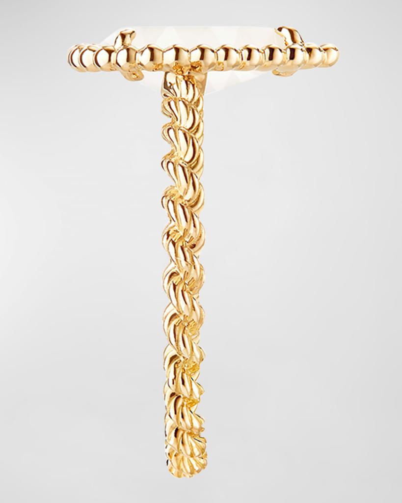 Boucheron Serpent Bohème 18K Yellow Gold Mother-of-Pearl Ring