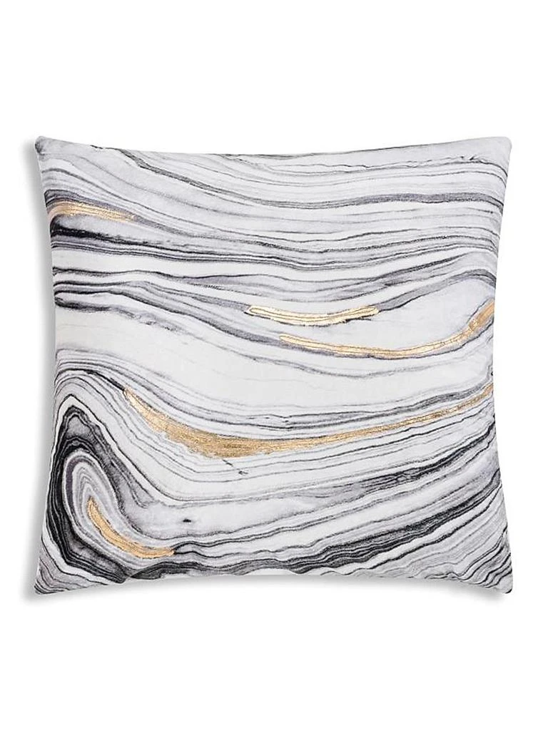 Callisto Home Printed Velvet Pillow 1
