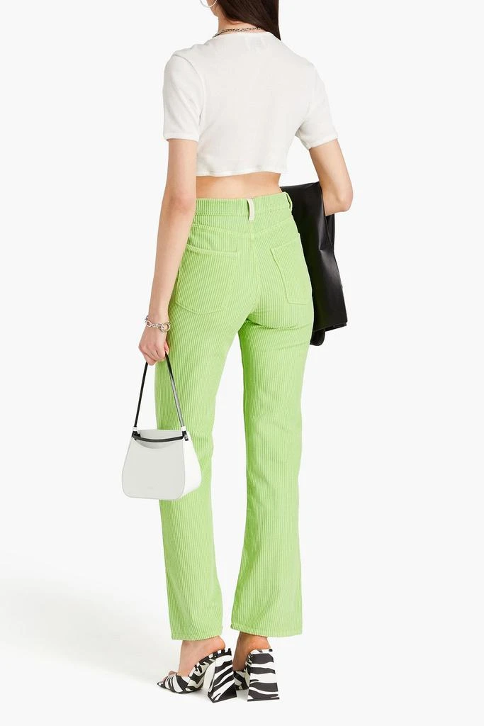 Wandler Rose cotton corduroy straight-leg pants 3