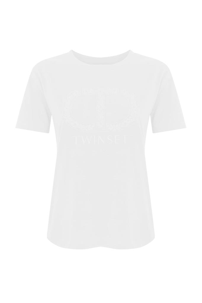 TWINSET Oval-t Cotton T-shirt