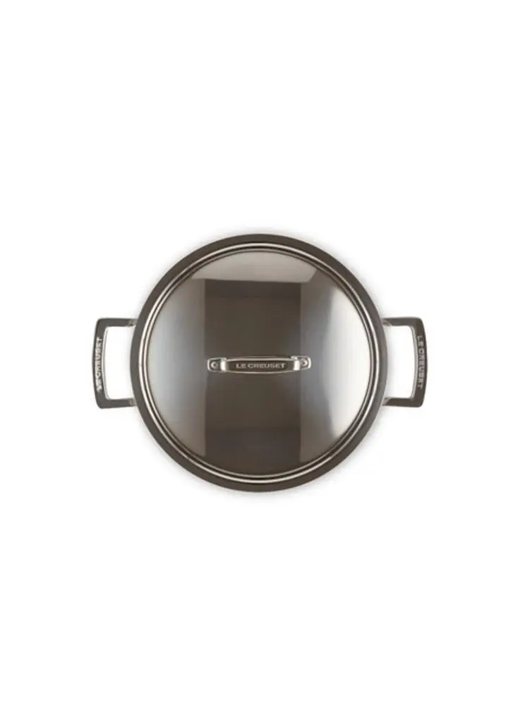 Le Creuset Classic 3-ply stainless steel deep casserole 24cm 6.0l 6
