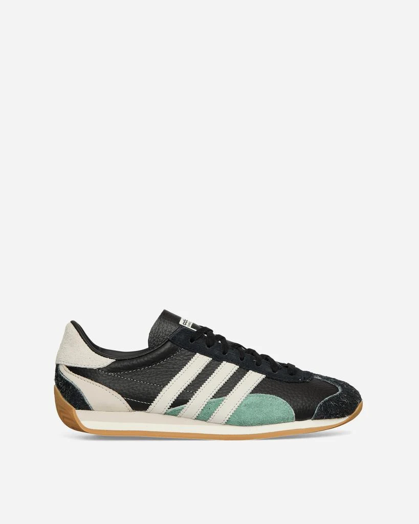 Adidas Women's Country OG Sneakers Core Black / Cloud White / Silver Green 1