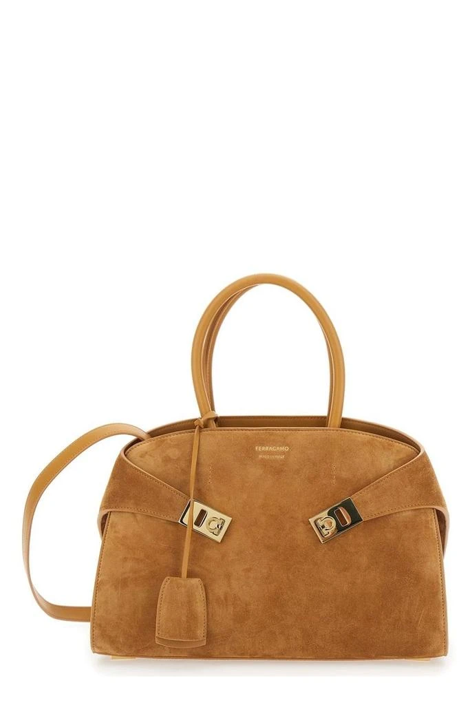 Salvatore Ferragamo Ferragamo Hug Small Top Handle Bag 1