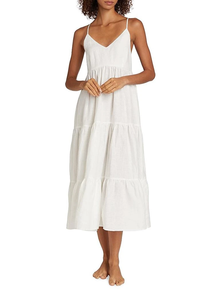 Pour Les Femmes Claudia Spaghetti Strap Dress 3