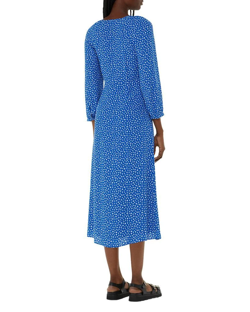 Whistles V Neck Midi Dress 3