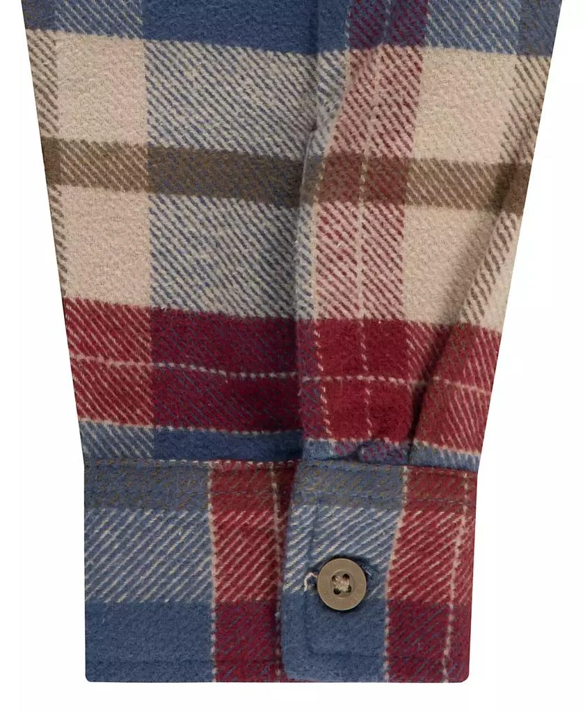 Levi's Big Boys Hooded Flannel Shirt 4