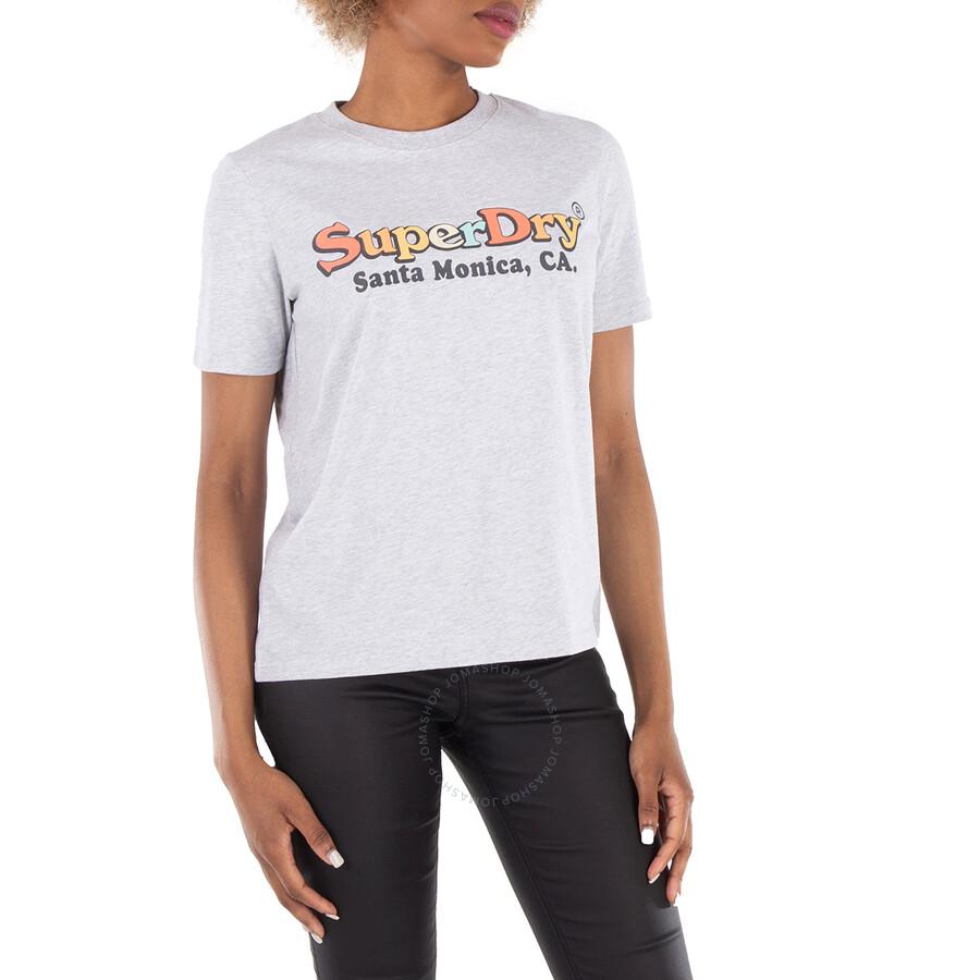 Superdry Rainbow Logo Cotton T-shirt