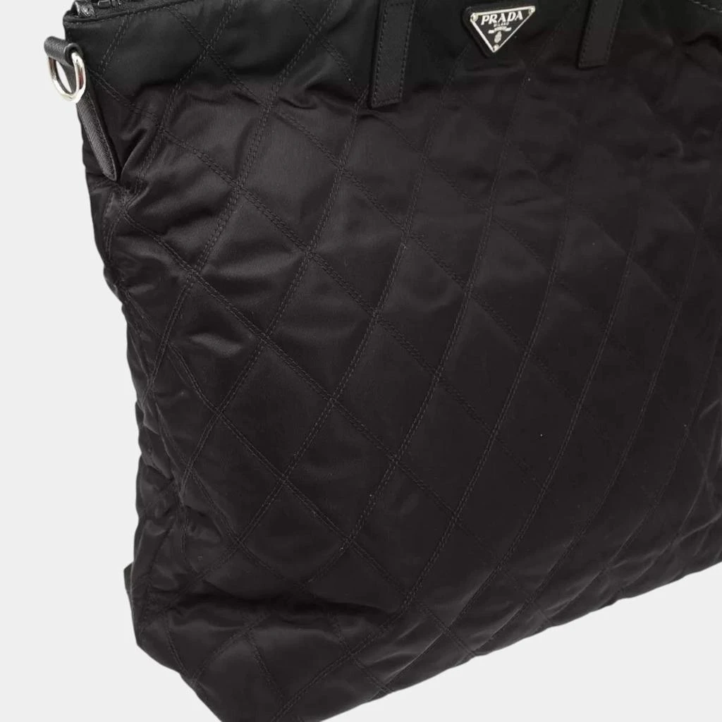 Prada Prada Black Nylon Tote Bag 10