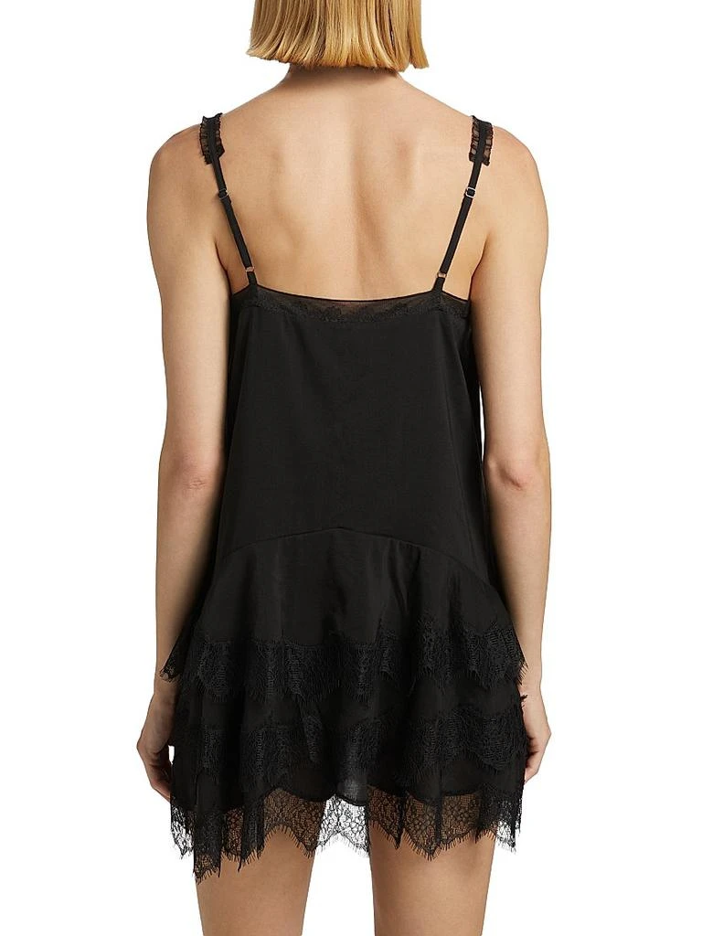 Reformation Cleodora Lace-Trim Slip Minidress 5