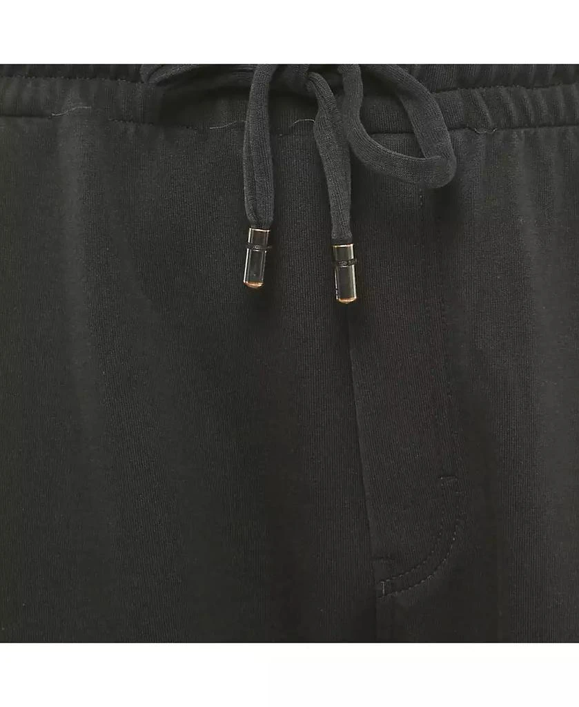 Pre-Owned Dolce & Gabbana Men's Black Crown Embroidered Cotton Jogger Pants 4