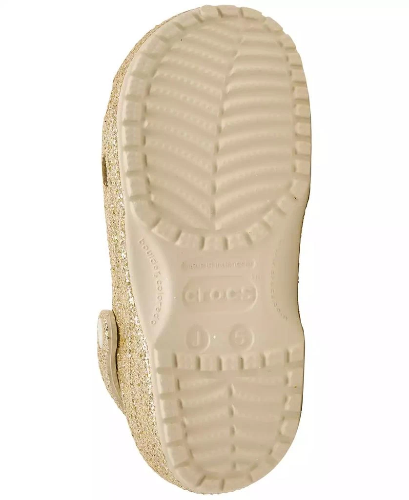 Crocs Little Girls Chunky Glitter Classic Clogs from Finish Line 6
