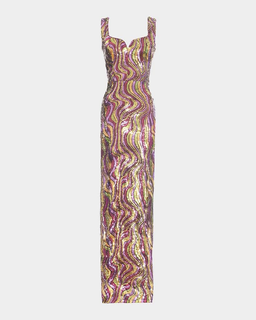 strapless open back dress Glinda Floral Dress – Livy&Kate Clothing main image 0