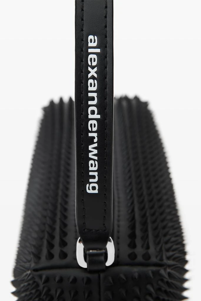 Alexander Wang heiress pouch in rubberized spikes 2