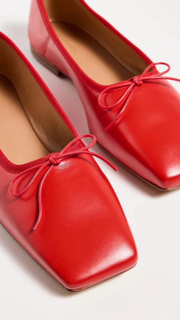 Mansur Gavriel Square Toe Ballerina Flats 5