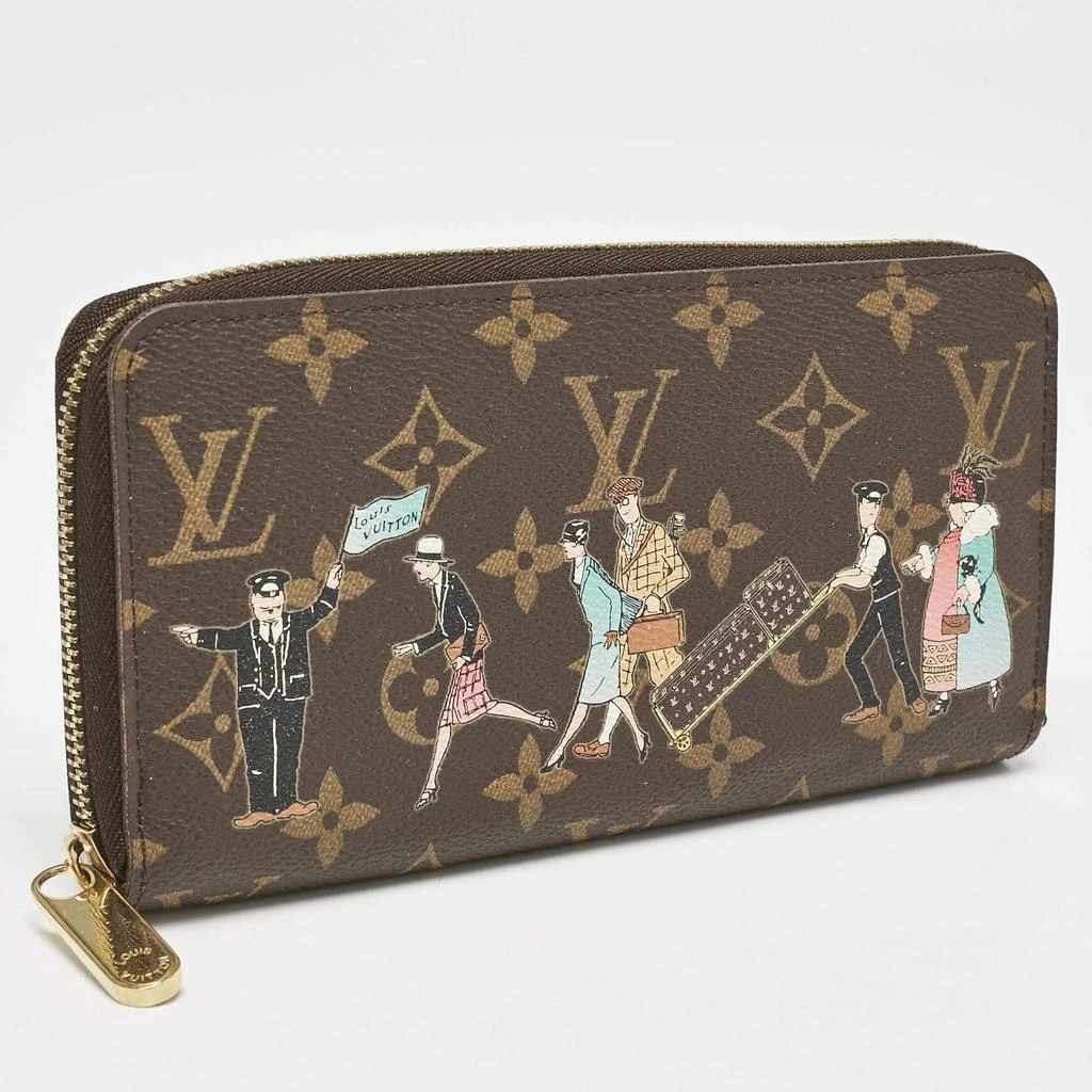Louis Vuitton Louis Vuitton Monogram Canvas Illustre Zippy Wallet 3