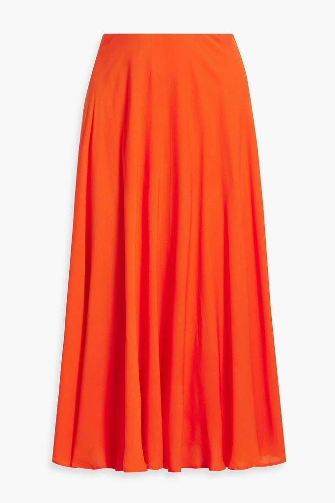 Valentino Silk-chiffon midi skirt 1