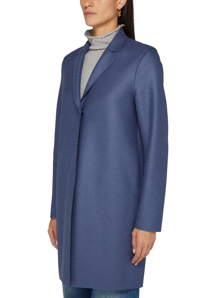 Harris Wharf London Cocoon in felted wool coat 4