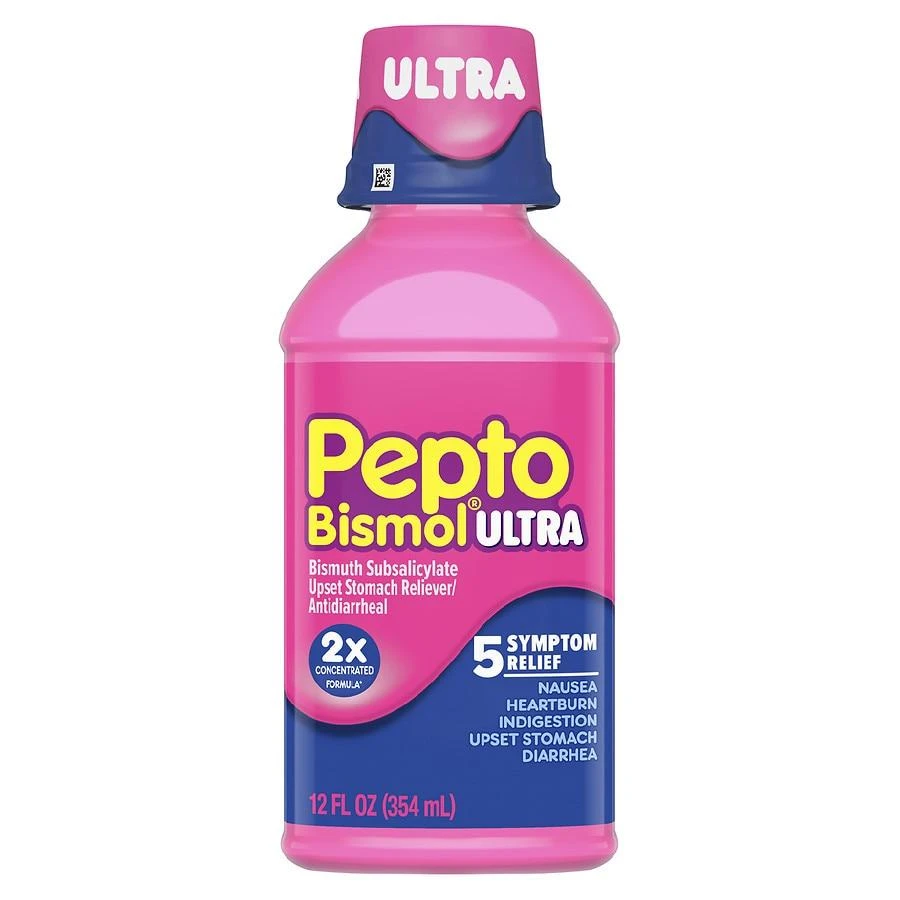 Pepto-Bismol Liquid Ultra - 5 Symptom Fast Relief Original