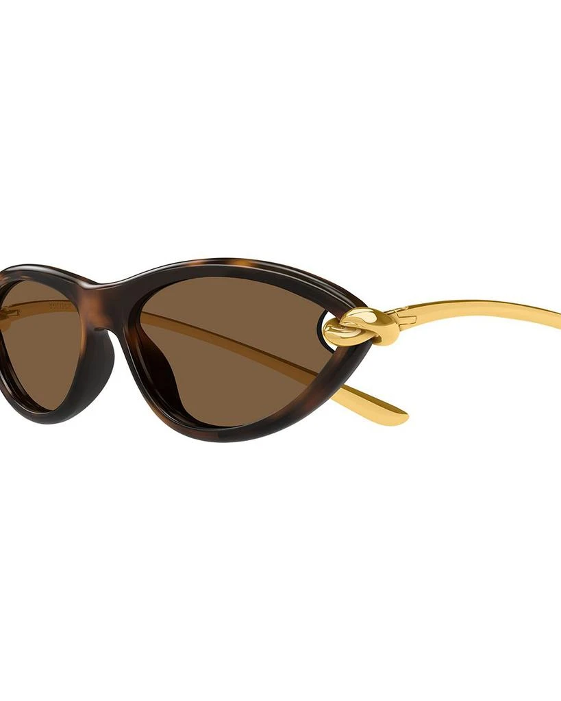 Bottega Veneta Knot Cat Eye Sunglasses, 56mm 6