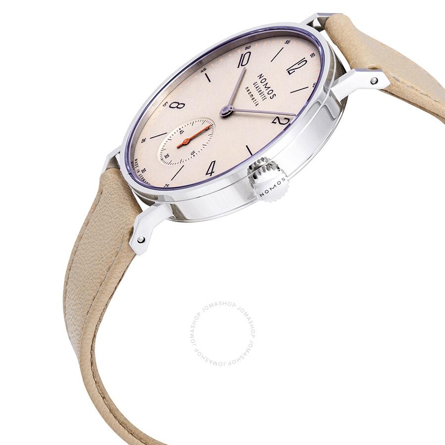 Nomos Glashutte Tangente Neomatik Automatic Ladies Leather Watch 176