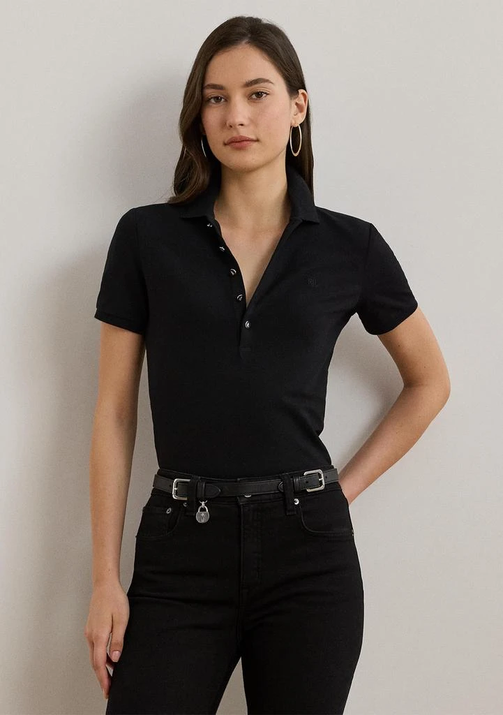Ralph Lauren Petite Piqué Polo Shirt 1