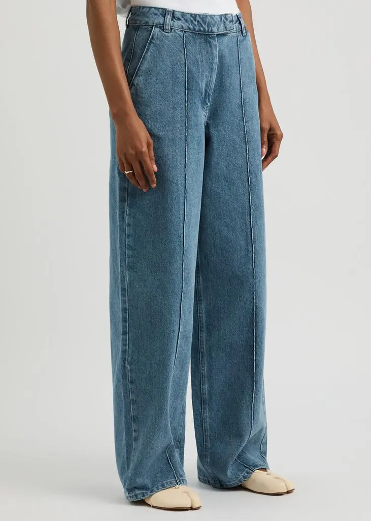 REMAIN BY BIRGER CHRISTENSEN Wide-leg jeans 2