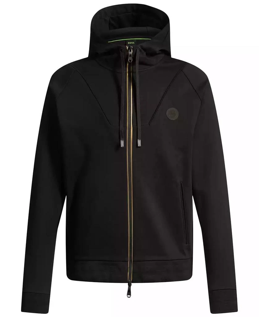 Hugo Boss Men's Double B Monogram Zip-Up Hoodie 4