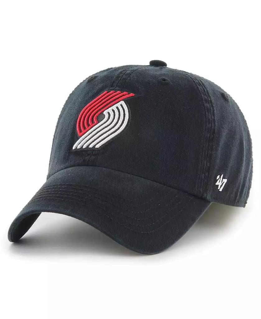 47 Brand Men's Black Portland Trail Blazers Classic Franchise Fitted Hat