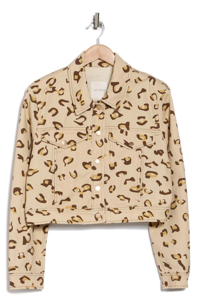 Avec Les Filles Cropped Cargo Trucker Jacket 5