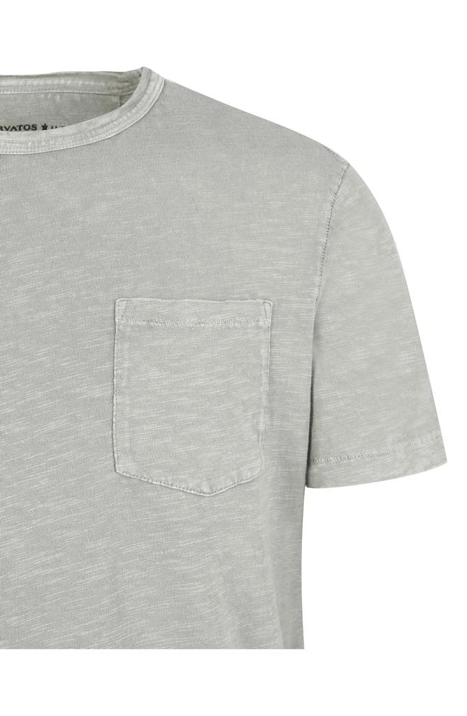 John Varvatos Cooper Washed Cotton Slub T-Shirt 4