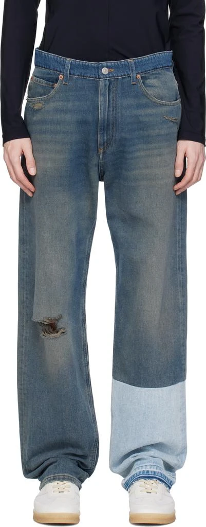 MM6 Blue 5 Pockets Jeans 1