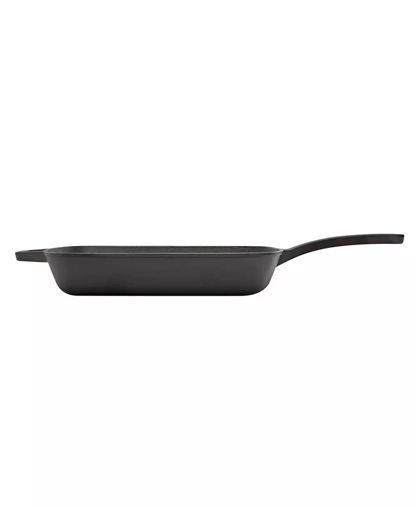 Smith and Clark Cast Iron 11" Open Square Fry pan with Assist Handle 3