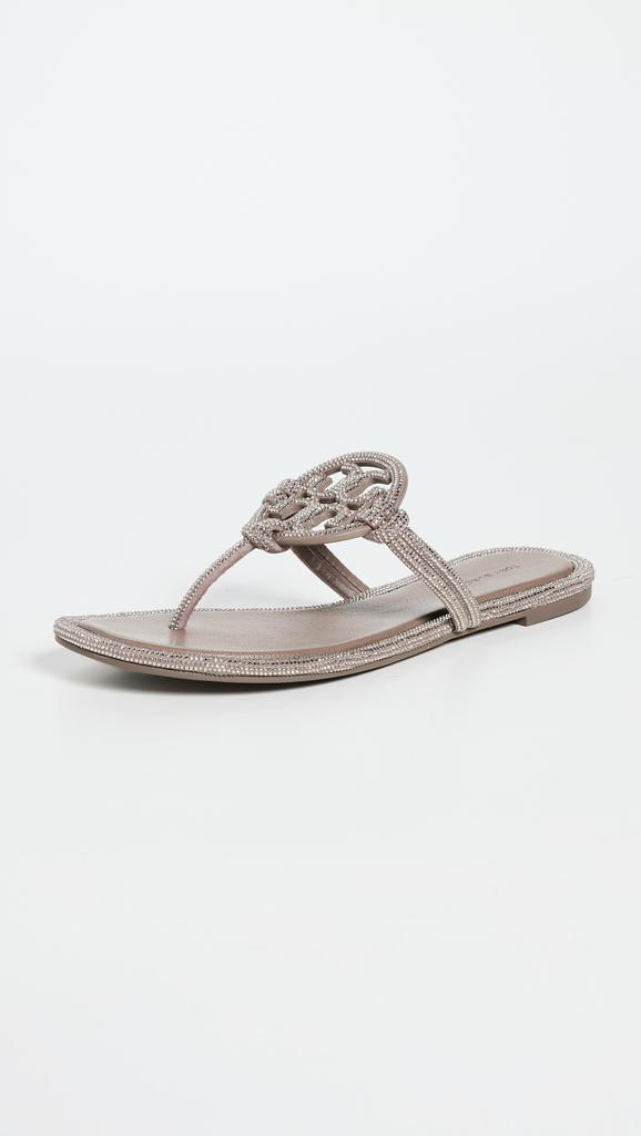 【送料&関税込】Tory Burch Miller Knotted Pave Embellished S Miller Pavé Knotted Sandal: Women's Designer Sandals | Tory