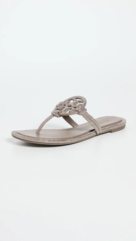Tory Burch Miller Knotted Pave Sandals 5
