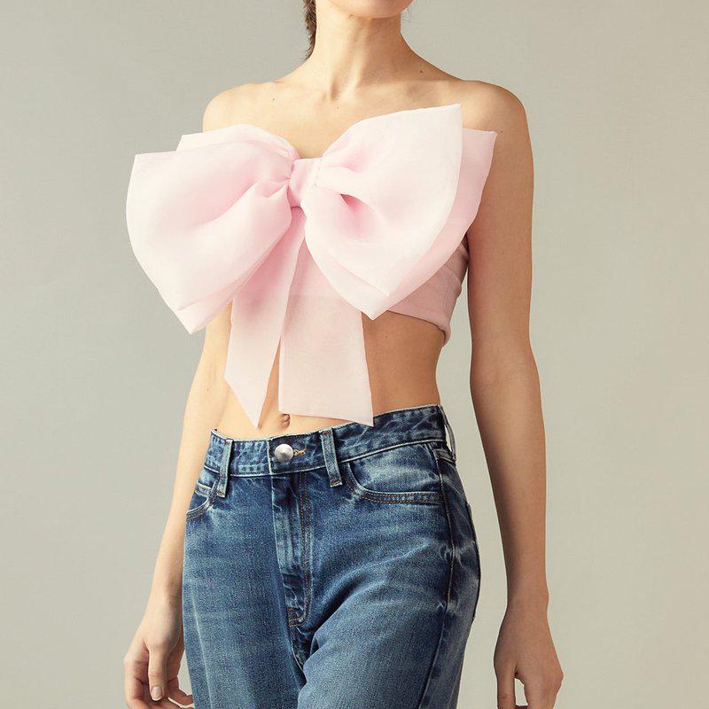 Cynthia Rowley Cupid's Bow Bandeau Top