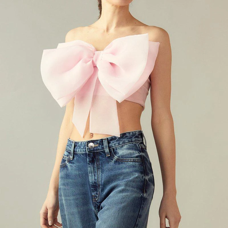 Cynthia Rowley Cupid's Bow Bandeau Top 2