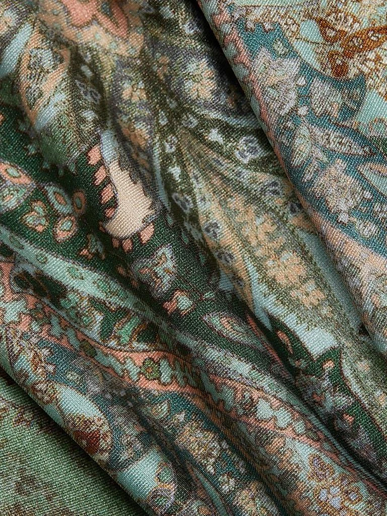 Zimmermann Wanderlust Paisley Tie-Waist One-Piece Swimsuit 6