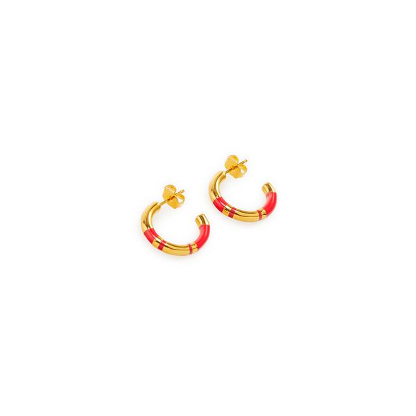 Aurelie Bidermann Gold-toned hoop earrings