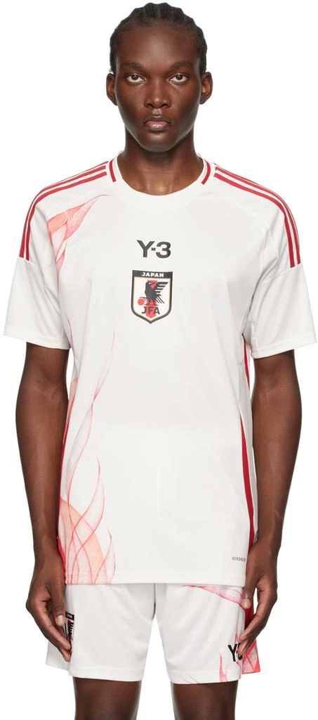 Y-3 White JFA Edition Away Jersey T-Shirt 1