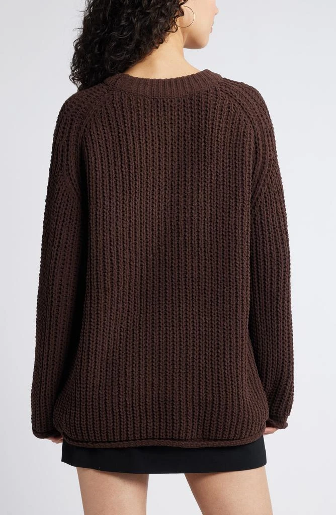 BP. Slouchy Chenille Pullover Sweater 3