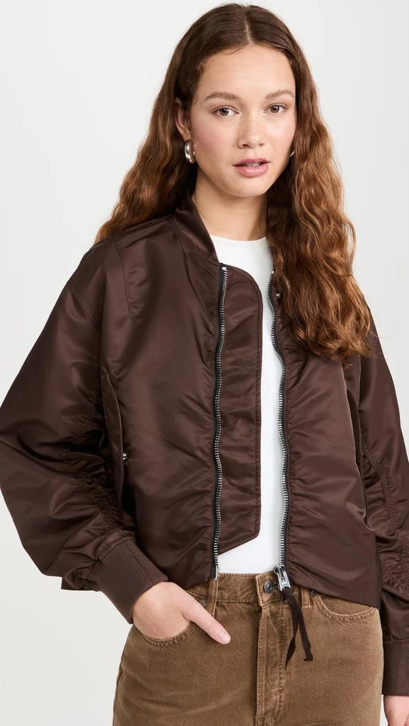 Shoreditch Ski Club Skylar Bomber Jacket 1