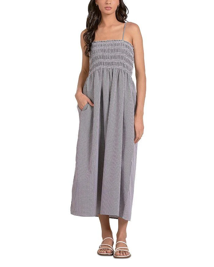 Elan Smocked Maxi Dress 1